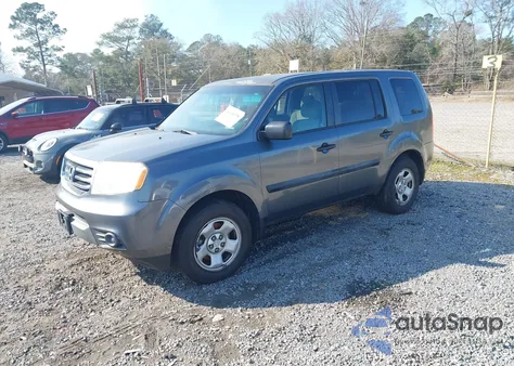 2013 Honda Pilot Lx z USA, uszkodzony, nr VIN 5FNYF3H29DB003382